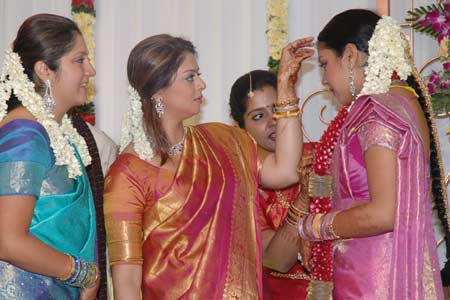 Surya and Jothika Wedding Snaps With Nagma